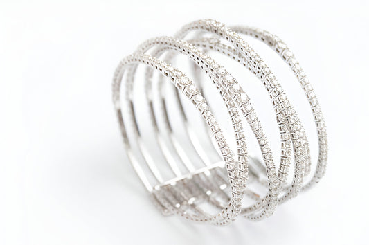 Silver Bangles Collection