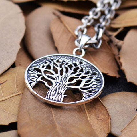 Tree of Life 925 Sterling Silver Vintage Pendant